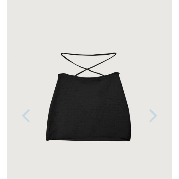 Oak & Fort knit skirt in black - Picture 4 of 5